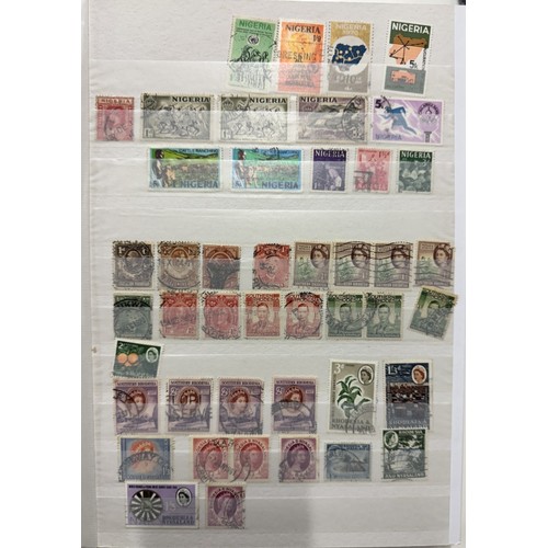 1210A - 4 albums of Commonwealth stamps including Victoria etc.