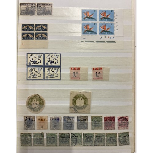 1210A - 4 albums of Commonwealth stamps including Victoria etc.