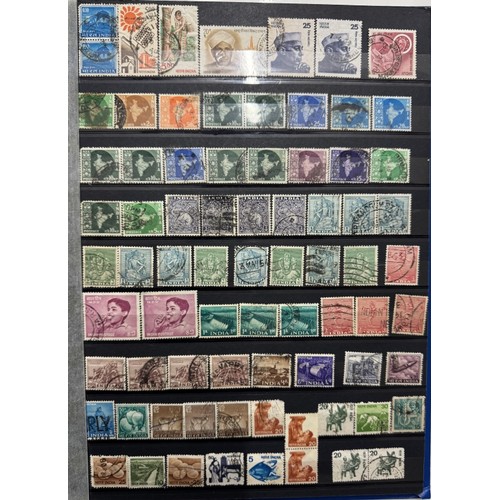 1210A - 4 albums of Commonwealth stamps including Victoria etc.