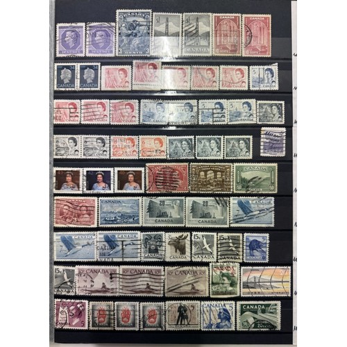 1210A - 4 albums of Commonwealth stamps including Victoria etc.