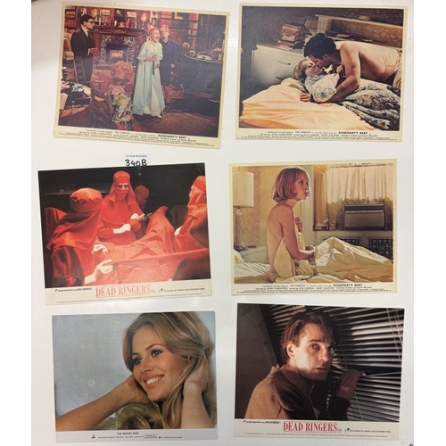 340B - A quantity of classic horror related front of house/lobby cards, stills & pictures etc. including Ro... 