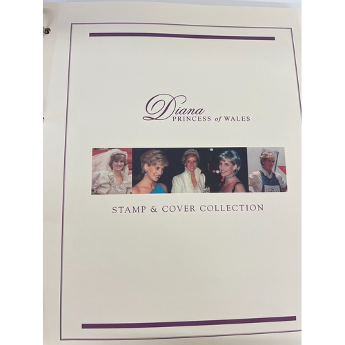 1122 - A Diana Princess of Wales stamp and cover collection.