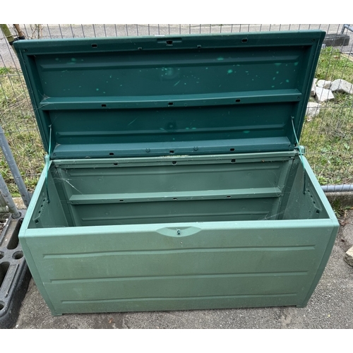 1766 - A garden storage box A/F COLLECT ONLY