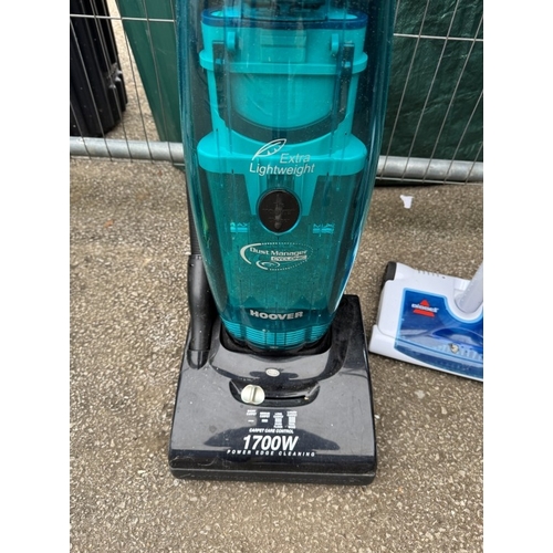 1770 - 2 vacuums & Bissell sweeper - Both working COLLECT ONLY