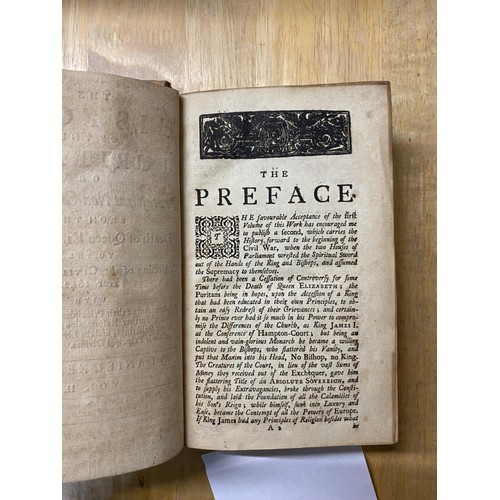 1201 - Neal, Daniel, The History of the Puritans or Protestant Non-Conformists. 1732-36. 3 vols, 2nd Ed, Fi... 