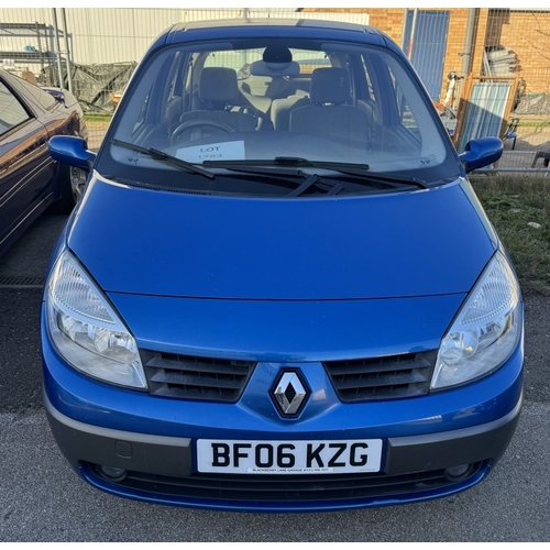 1783 - A 2006 Renault Grand Scenic 2 litre petrol automatic, Approximately 120000 miles TBC, MOT expires 22... 