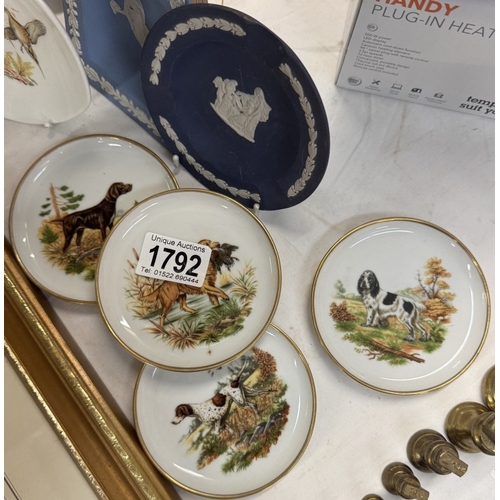 1792 - A quantity of Kaiser dog pin dishes etc