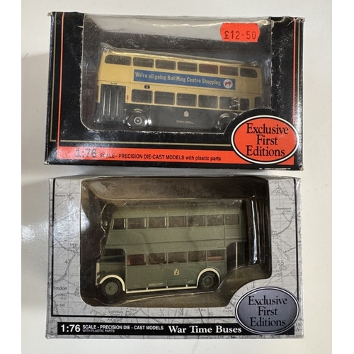 1853 - 11 boxed E.F.E. Exclusive first edition die cast buses