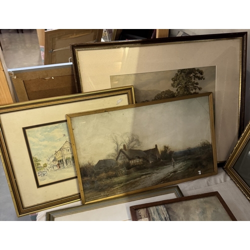 1866 - A quantity of limited edition prints & water colours of the countryside COLLECT ONLY