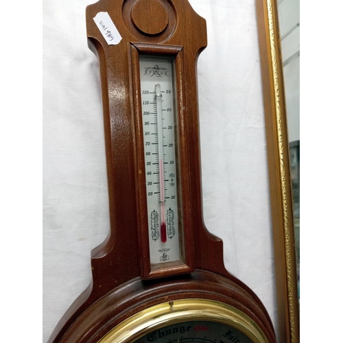 1678 - A Smiths aneroid barometer COLLECT ONLY