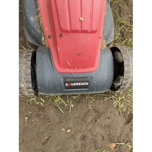 1812 - A Sovereign electric mower in working order COLLECT ONLY