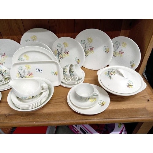 1767 - In excess of forty pieces of dinner ware. COLLECT ONLY.