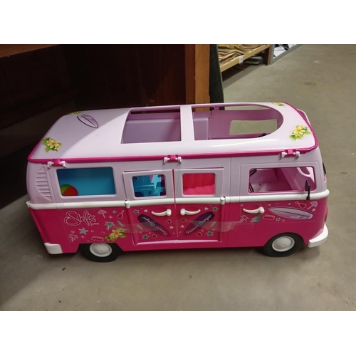 1769 - A Minnie Mouse Coupe car & a Steffi camper van COLLECT ONLY