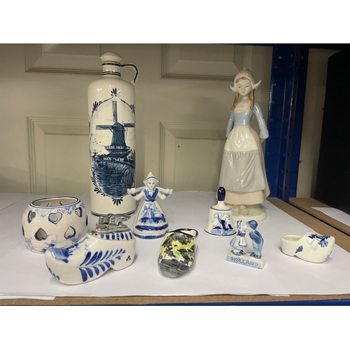 1885 - A quantity of Delftware etc