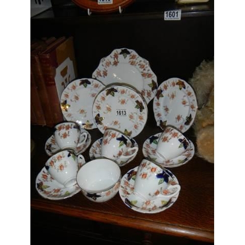 1613 - A good clean quantity of mid 20th century tea ware.