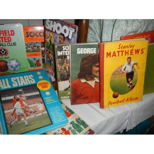 1872 - A quantity of old football related books.