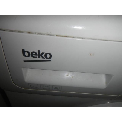 1853 - A Beko washing machine, COLLECT ONLY.