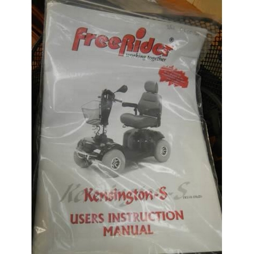 1915 - A Kensington's Freerider mobility scooter. COLLECT ONLY