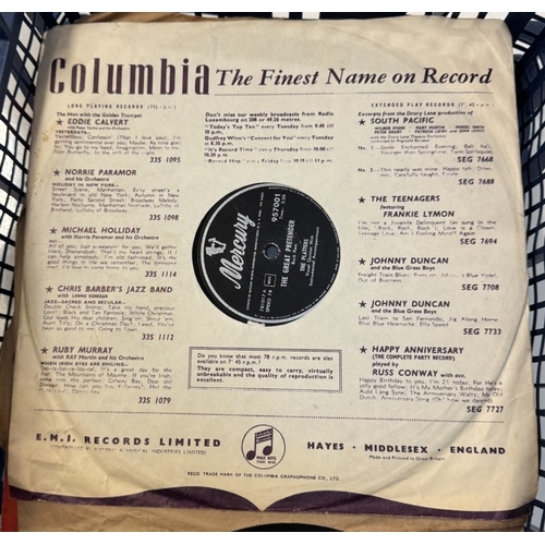 1756 - A quantity of 78rpm LPs including Little Richard & Johnny Ray etc