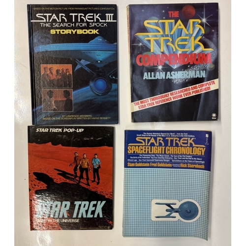 1761 - A quantity of Star Trek books, annuals & magazines (All genres)