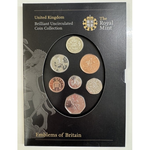 2 - A quantity of coins including 8 coinage of UK sets, uncirculated coin sets & Crowns etc.