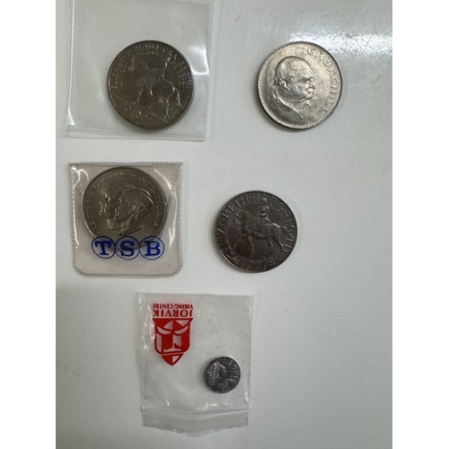 2 - A quantity of coins including 8 coinage of UK sets, uncirculated coin sets & Crowns etc.