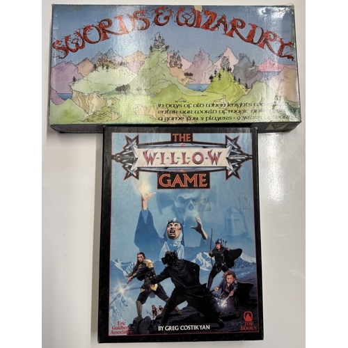 207 - A quantity of fantasy related games including The New Dungeon, Legend of Zagor & willow etc. (Comple... 