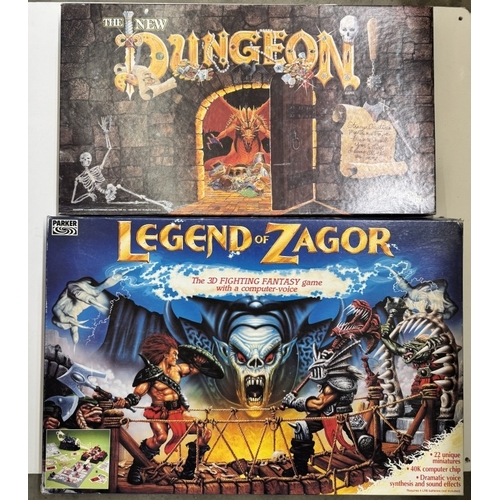 207 - A quantity of fantasy related games including The New Dungeon, Legend of Zagor & willow etc. (Comple... 