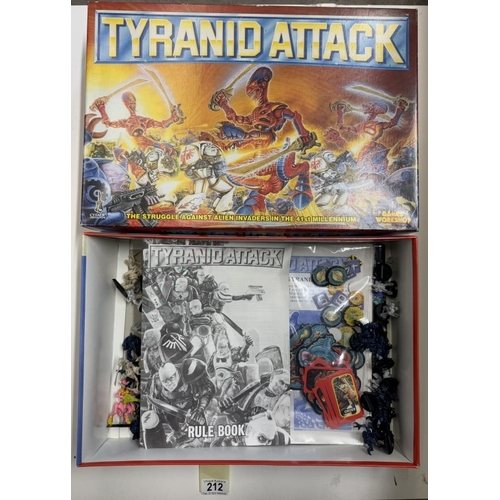 212 - A boxed Games Workshop Tyranid Attack set (Completeness unknown, please see images.)