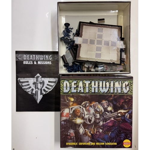 213 - A Games Workshop Space Hulk sets x 2 & Death Wing Space Hulk expansion (Completeness unknown, please... 