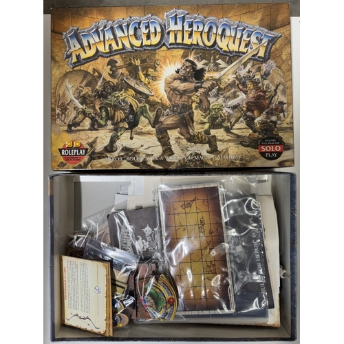 214 - 2 advance Hero Quest sets & a Terror in the Dark advanced Hero Guest supplement (Completeness unknow... 