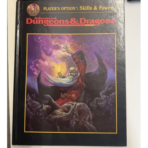 222 - 4 Advanced Dungeon & Dragons books & White Dwarfs