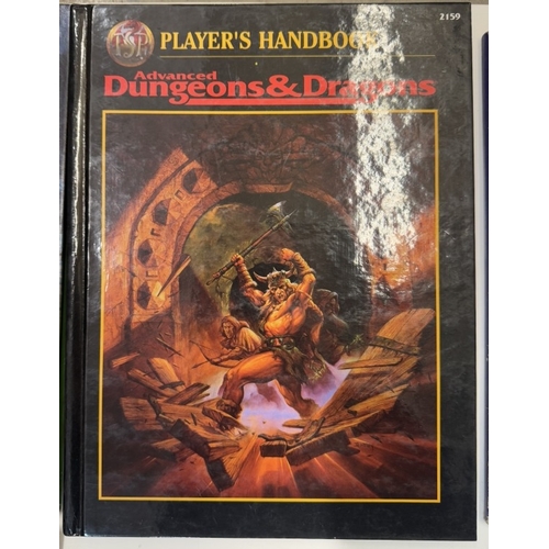 222 - 4 Advanced Dungeon & Dragons books & White Dwarfs