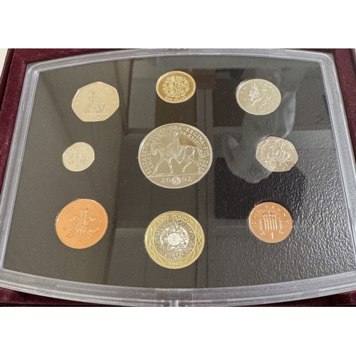 3 - 9 boxed UK proof coin collection sets, 2000 - 2202 & 2004 - 2009 including 2009 Kew Gardens set