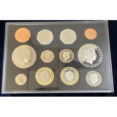 3 - 9 boxed UK proof coin collection sets, 2000 - 2202 & 2004 - 2009 including 2009 Kew Gardens set