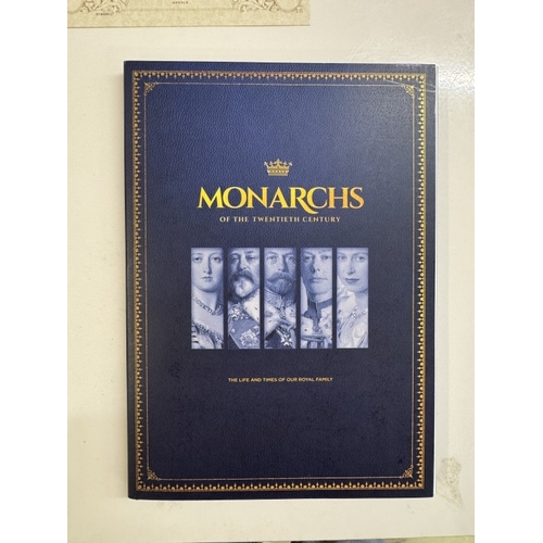 4 - A collection of Monarchs books & coins