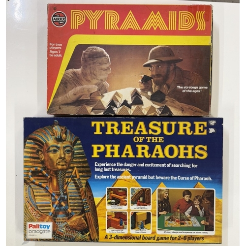 233 - A quantity of Egypt related games including Treasure Of The Pharaohs etc