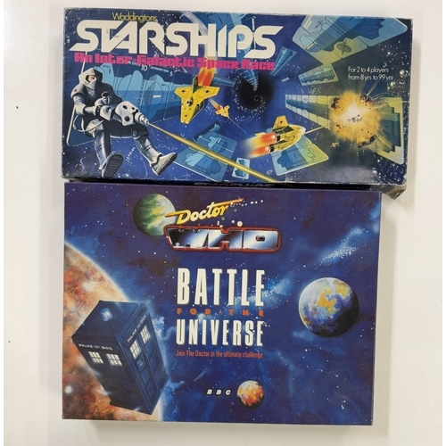 234 - A quantity of space related games including Star Ships, Star Trek & Doctor Who etc