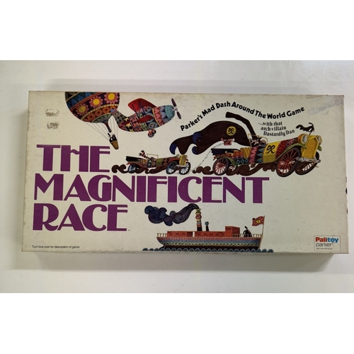 236 - A quantity of vintage games including The Inventors & The Magnificent Race etc