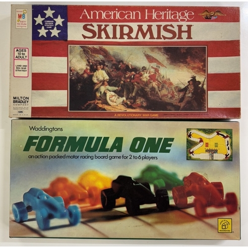 239 - A quantity of vintage games including Skirmish & early Risk etc