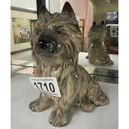 1710 - A Sylvac 3447 Cairn Terrier dog