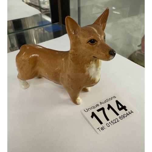 1714 - A Beswick Corgi dog