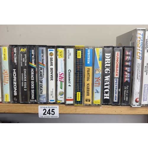 245 - A large collection of ZX-Spectrum games