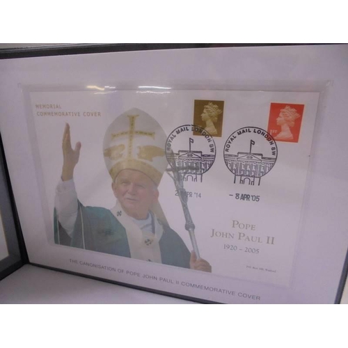 36 - A commemorative cover fot the Canonisation of Pope John Paul II.