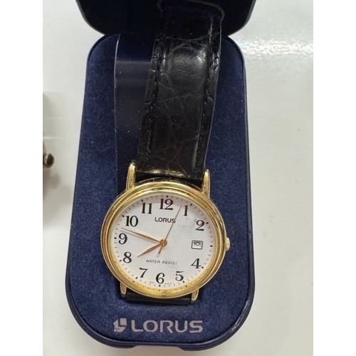 1838 - 3 wristwatches including Ingersol, Runa & Lorus