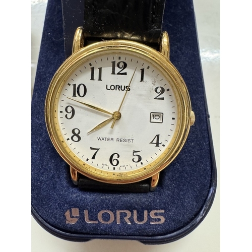 1838 - 3 wristwatches including Ingersol, Runa & Lorus