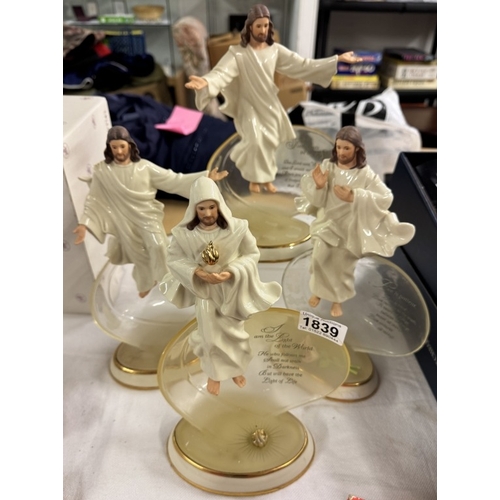 1839 - 4 Bradex figurines of Jesus