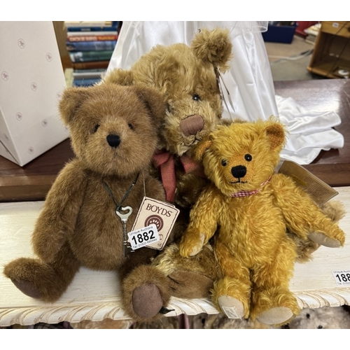 1882 - A quantity of Teddy Bears including Deans rag book, Co. centenary year limited edition No: 4676 'Hen... 