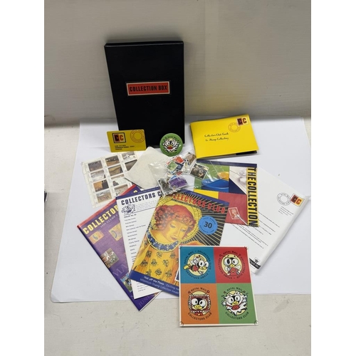 58 - A Royal Mail Millenium collection album & presentation packs (May 1999 - Jan 2001) & Other stamps