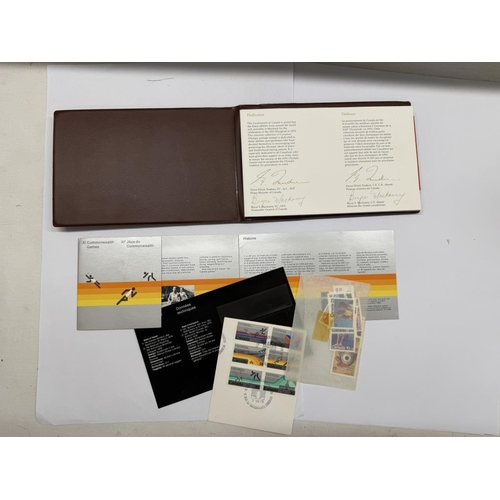 58 - A Royal Mail Millenium collection album & presentation packs (May 1999 - Jan 2001) & Other stamps